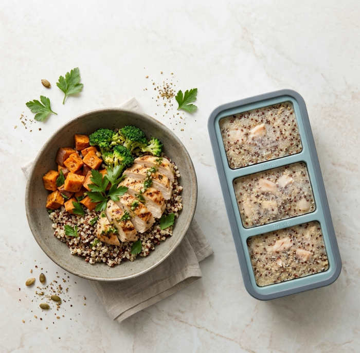 Kylling & quinoa bowl