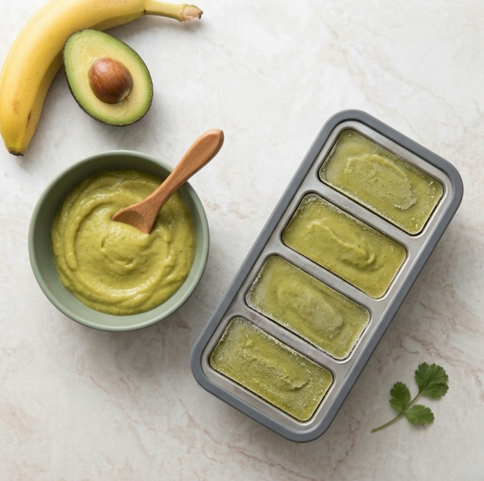 Banan & avocado