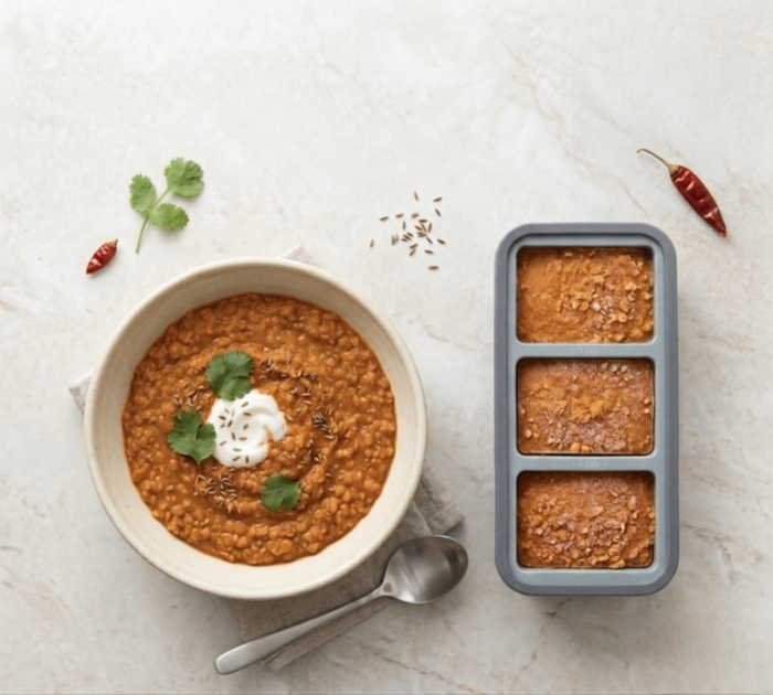 Dhal med røde linser