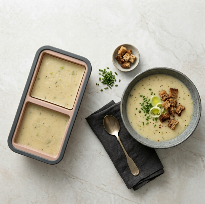 Kartoffel-porre suppe