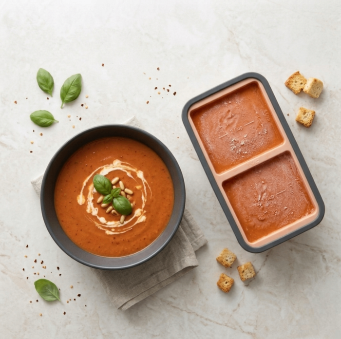 Cremet tomatsuppe